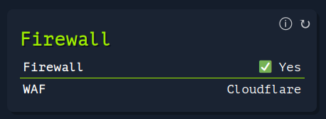 Example Screenshot Firewall Detection